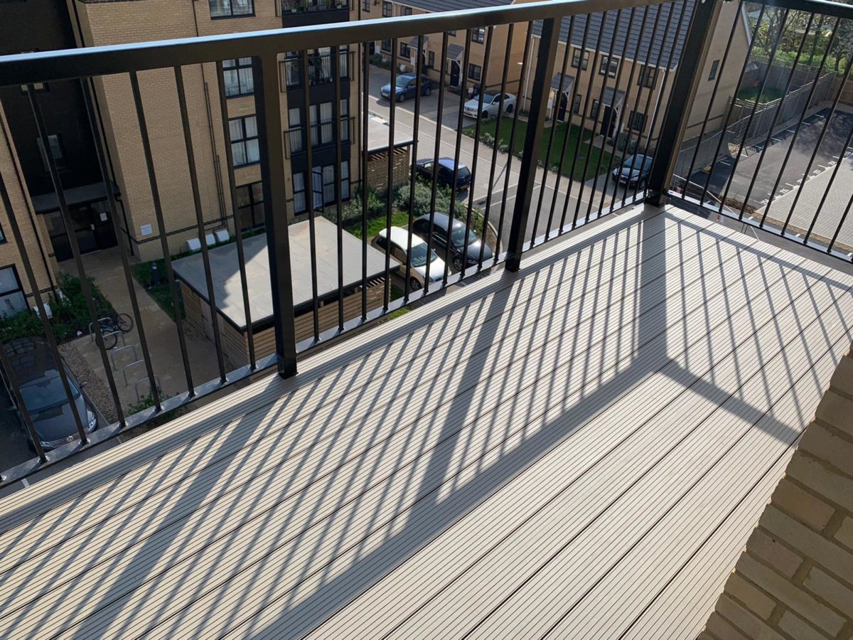 Aluminium Balcony Decking, Stevenage: Admiral Welding » AliDeck