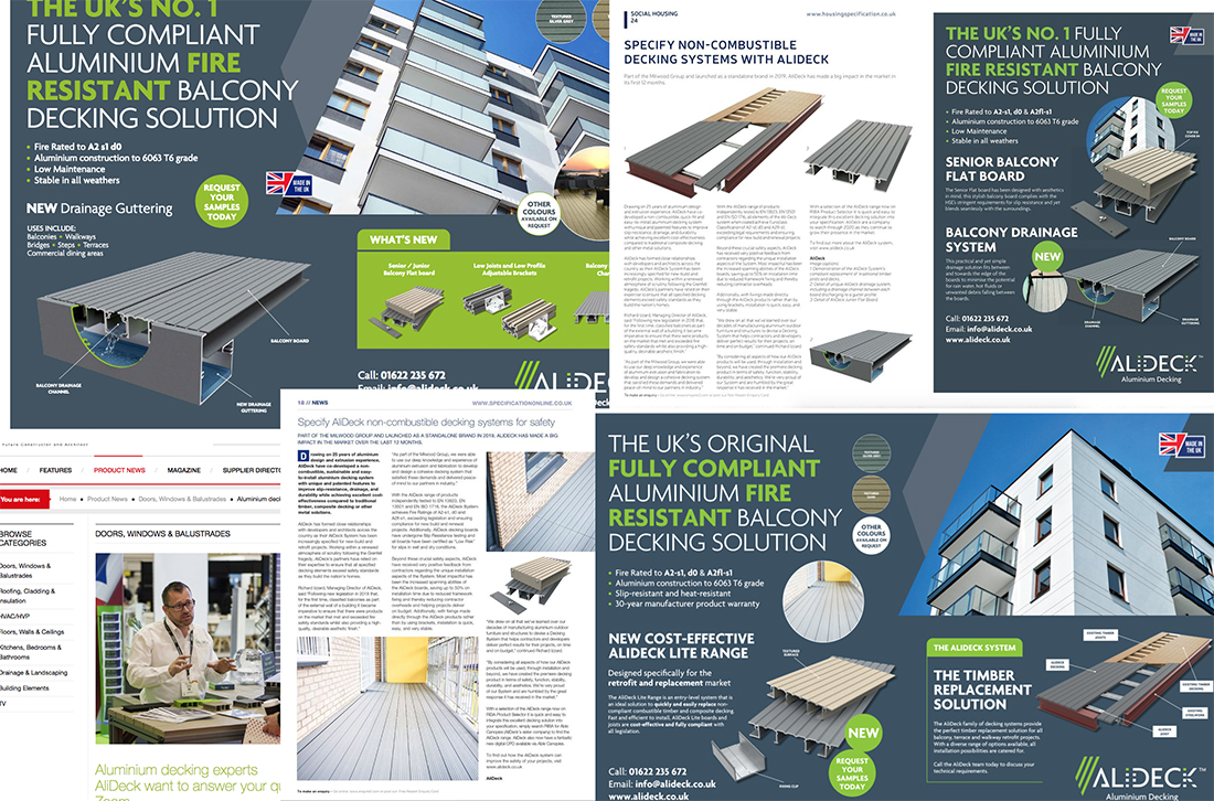 AliDeck Aluminium Decking In The News March 2020