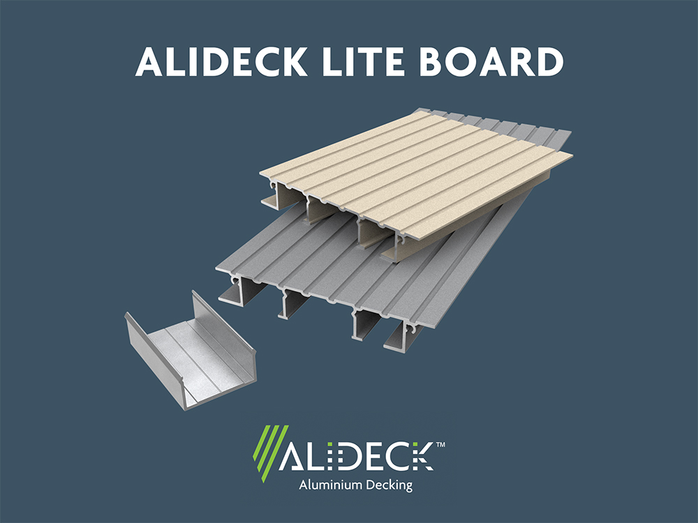 AliDeck launch their new Lite Board for a cost-effective metal decking solution