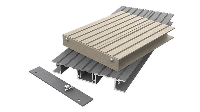 AliDeck Non-Combustible Aluminium Metal Decking