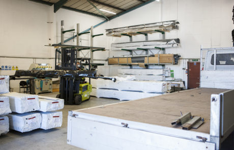 AliDeck non-combustible aluminium metal decking orders satisfied from AliDeck Rochester HQ