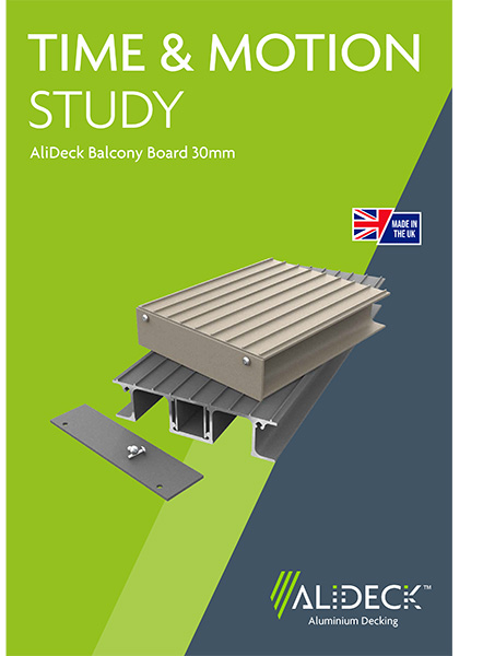 AliDeck Non-Combustible Aluminium Metal Decking Time And Motion Study