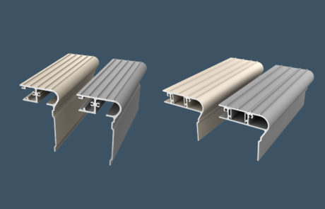 AliDeck Aluminium Metal Decking Nosing Profile Slider