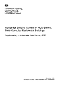 Supplementary Note To Building Safety Advice For Building Owners 