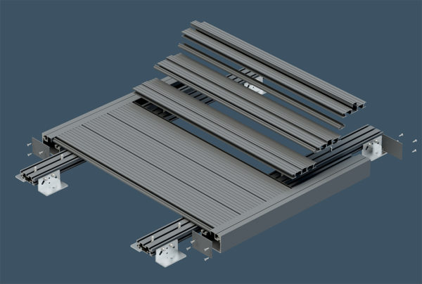 AliDeck Junior Balcony Decking Board 800mm Span BS8579 Deflection ...