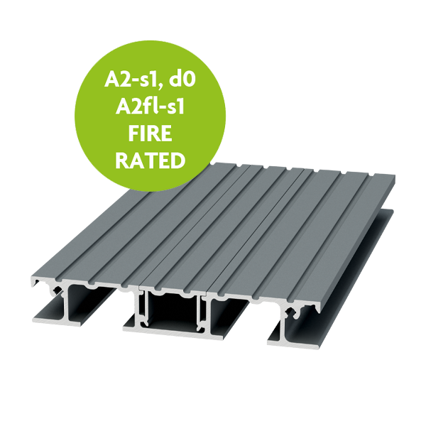 AliDeck Non Combustible Aluminium Metal Decking Junior Flat Board