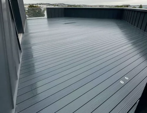 John Perkins: Junior Ridged Board Terrace Decking Remediation Newport